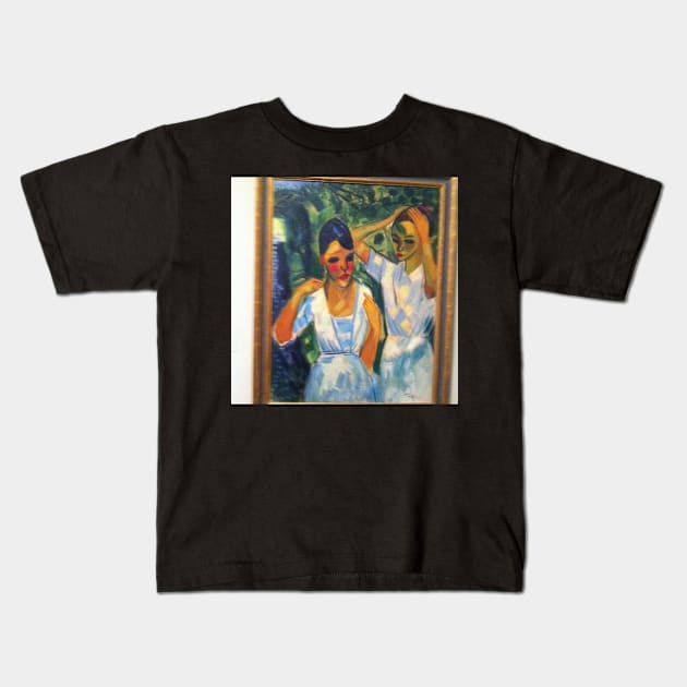 Max Pechstein Kids T-Shirt by QualityArtFirst